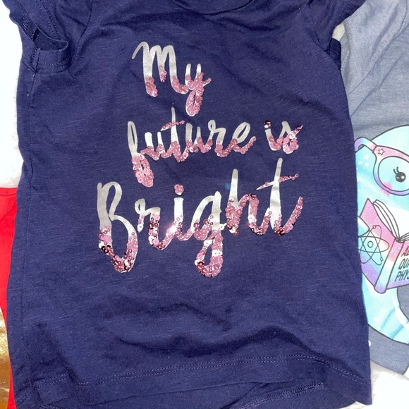 Toddler girl shirts lot of 4 size 4 4T - Picture 3 of 5